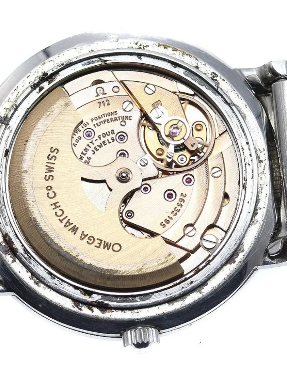 OMEGA Constellation 157.0001 Cal.712 Silver Dial Automatic Men's Watch_972407